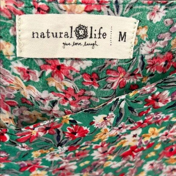 Natural Life Floral Maxi Dress - Picture 2 of 8